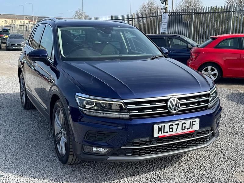 Used VW Tiguan SEL 150 HP (110 kW) 2017 Blue SUV