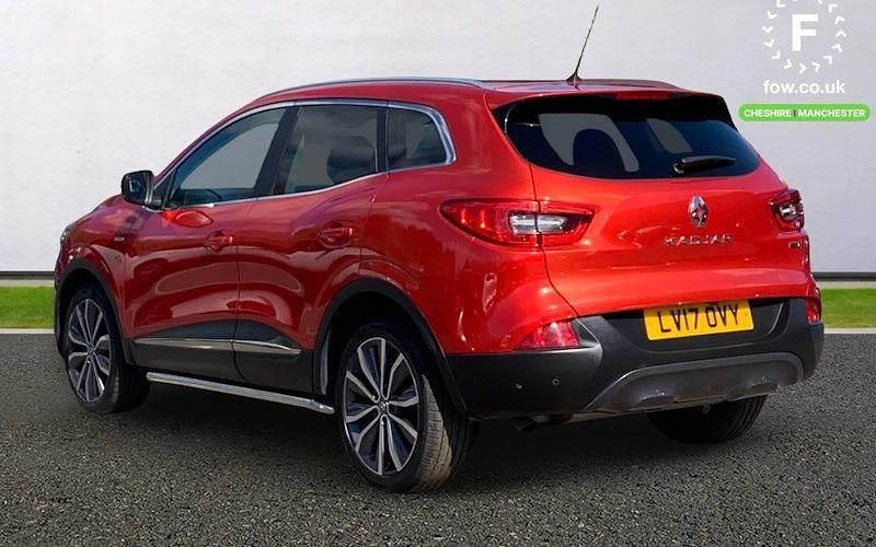 Usado Renault Kadjar Signature S 110 HP (80 kW) 2017 Vermelho SUV