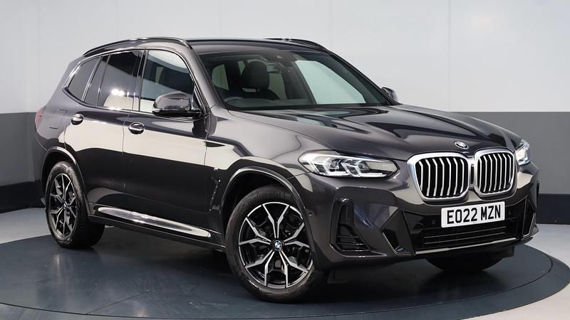 Grey Used 2022 BMW X3 M Sport SUV | £33,500 (Good price) - Image 1/4
