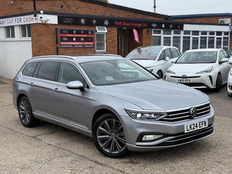 Silver New 2025 VW Passat SEL Estate | £24,990 - Image 1/4