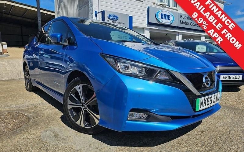 Blue Used 2020 Nissan Leaf Tekna Hatchback | £10,492 (Fair price) - Image 1/4