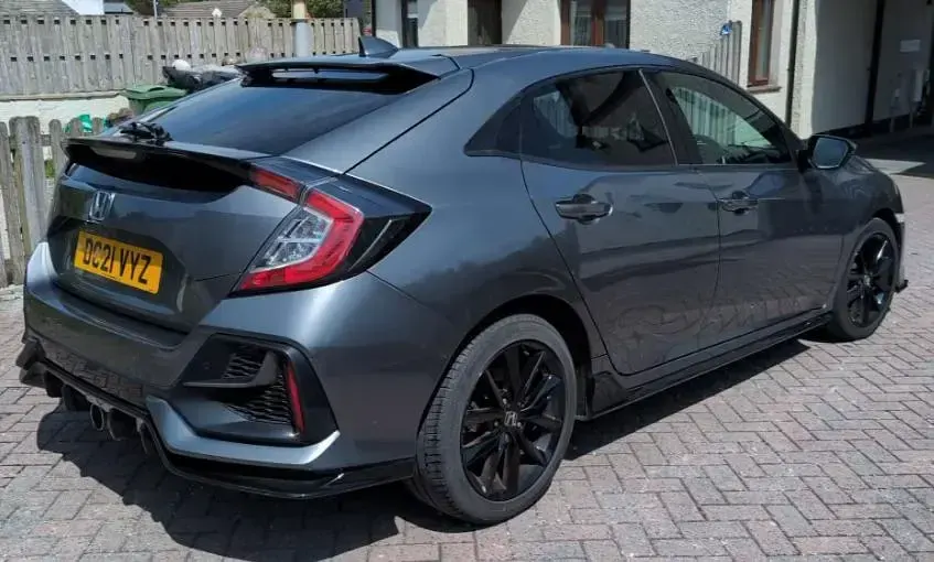 Used Honda Civic Sport 182 HP (133 kW) 2021 Grey Hatchback