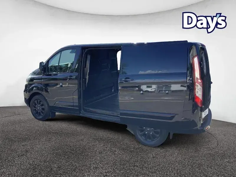 Used Ford Transit Custom Limited 136 HP (100 kW) 2023 Black Van
