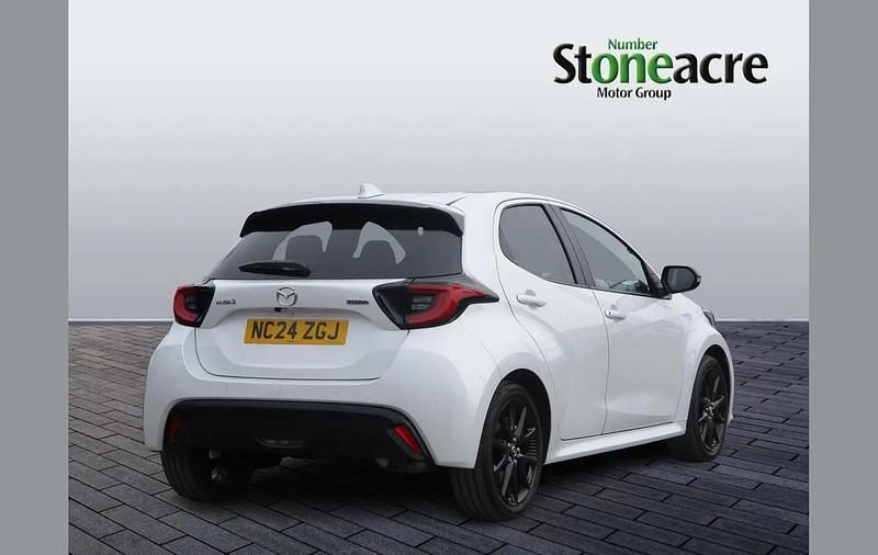 Used Mazda 2 Homura-Line 113 HP (83 kW) 2024 White Hatchback