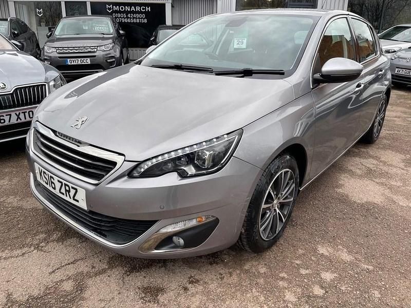 Grey Used 2016 Peugeot 308 Allure Hatchback | £6,990 (Fair price) - Image 1/4