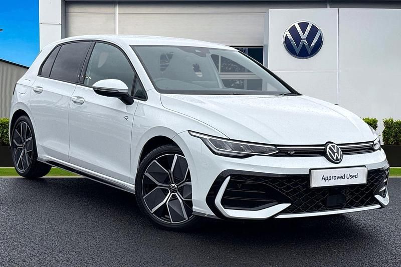 Used VW Golf VIII R-line 2024 White Hatchback