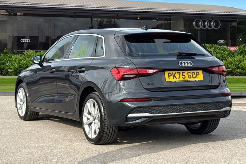 Begagnad Audi A3 e-tron Sport 204 HK (150 kW) 2025 Grå Halvkombi