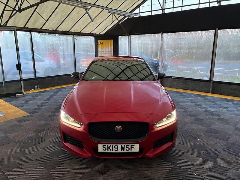 Used Jaguar XE Ingenium 2019 Red Sedan