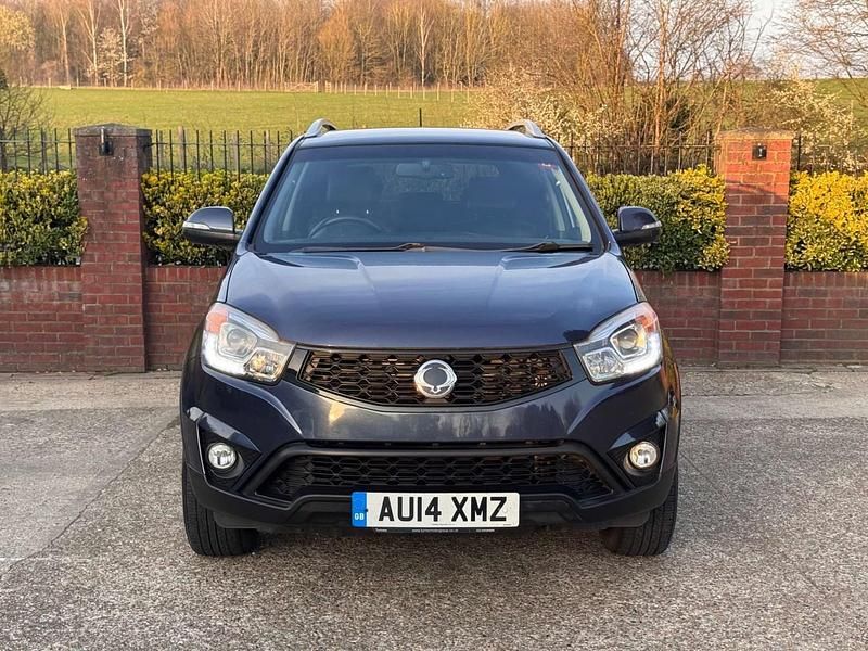 Used SsangYong Korando 2014 Blue SUV
