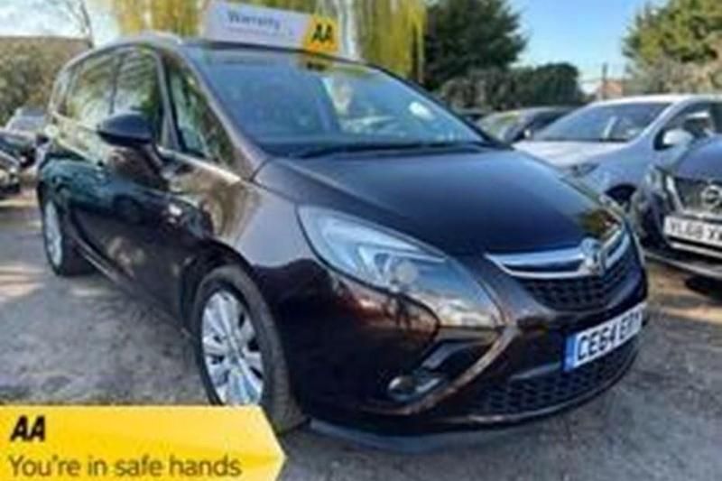 Used Vauxhall Zafira Tourer 2014 Brown MPV