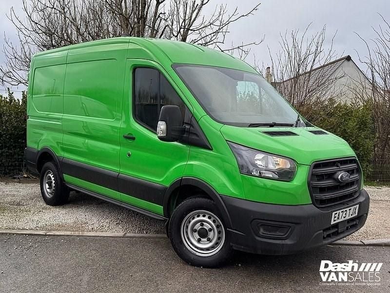 Used Ford Transit 130 HP (95 kW) 2024 Green Van