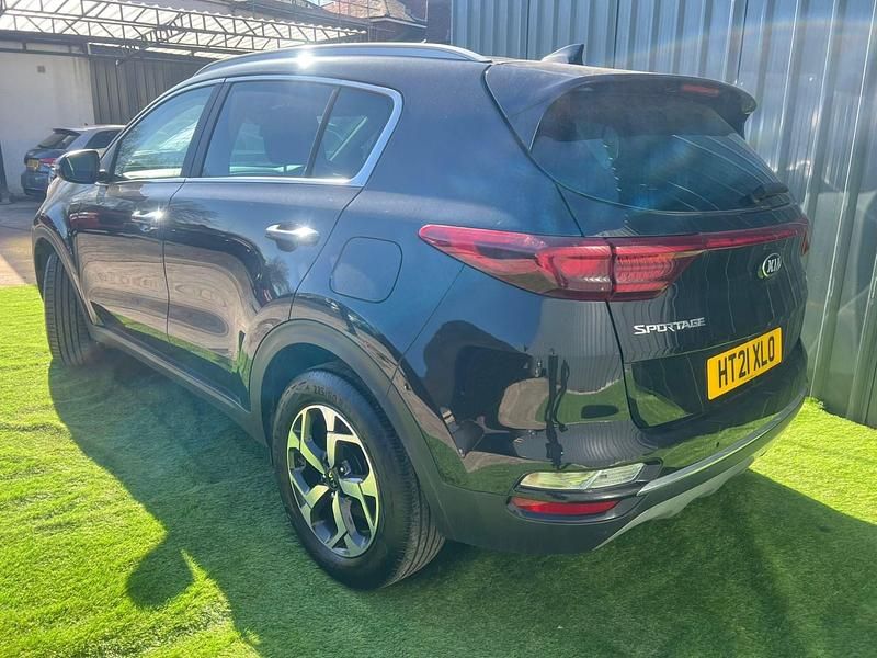 Used Kia Sportage 130 HP (95 kW) 2021 Black SUV