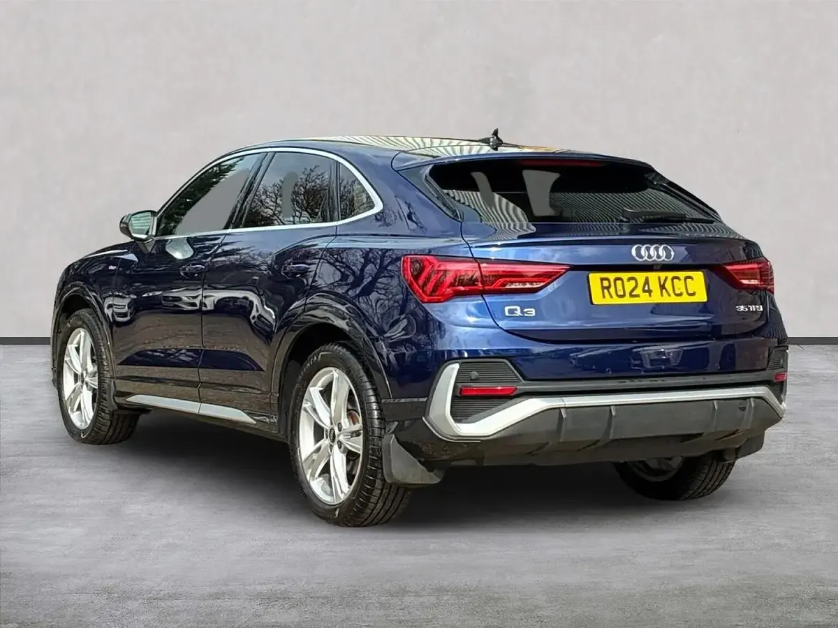 Used Audi Q3 Sportback S-Line 150 HP (110 kW) 2024 Blue SUV
