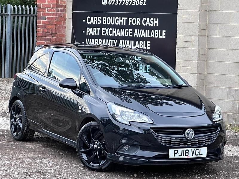 Black Used 2018 Vauxhall Corsa Edition Hatchback | £6,995 (Fair price) - Image 1/4