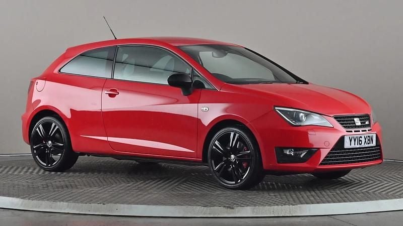 Used Seat Ibiza CUPRA 192 HP (141 kW) 2016 Red Hatchback