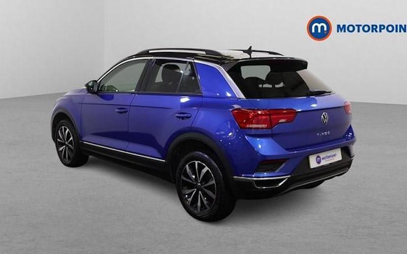 Used VW T-Roc Design 150 HP (110 kW) 2020 Blue SUV