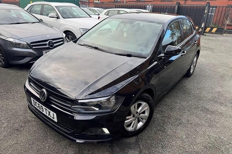 Black Used 2019 VW Polo SE Hatchback | £10,395 (Fair price) - Image 1/1