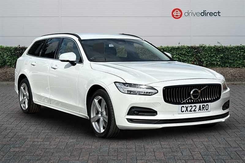 White Used 2022 Volvo V90 CC Estate | £21,500 - Image 1/4