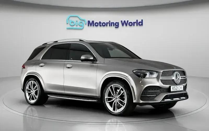 Used Mercedes GLE350 AMG line 272 HP (200 kW) 2021 Silver SUV