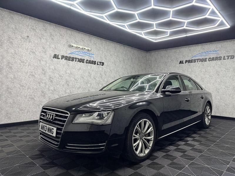 Black Used 2013 Audi A8 Advanced Sedan | £10,499 (Good price) - Image 1/4