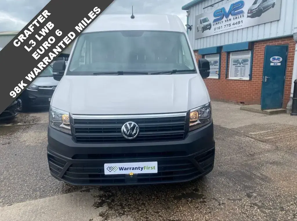 Used VW Crafter Trendline 140 HP (102 kW) 2022 White Van