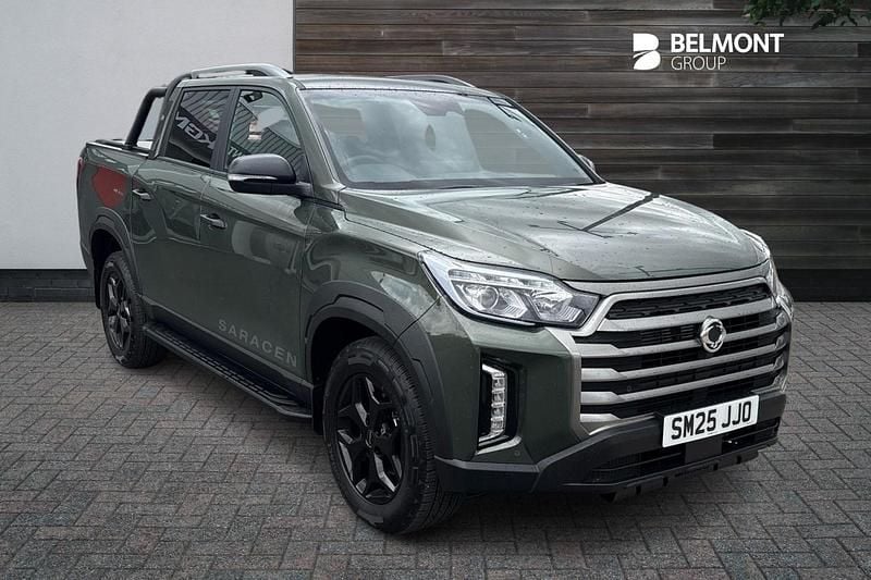Green New 2025 Ssangyong (KGM) Musso Pickup | £34,162 - Image 1/4