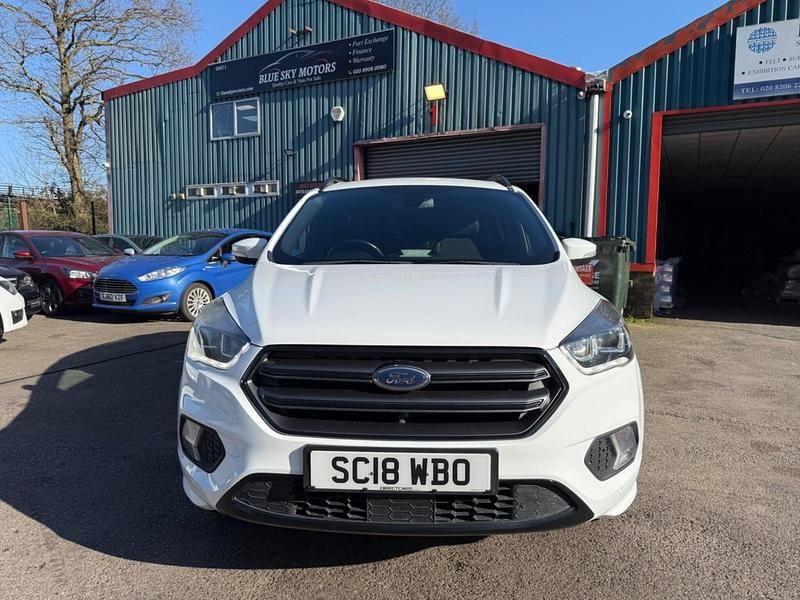 Used Ford Kuga ST-Line 182 HP (133 kW) 2018 White SUV