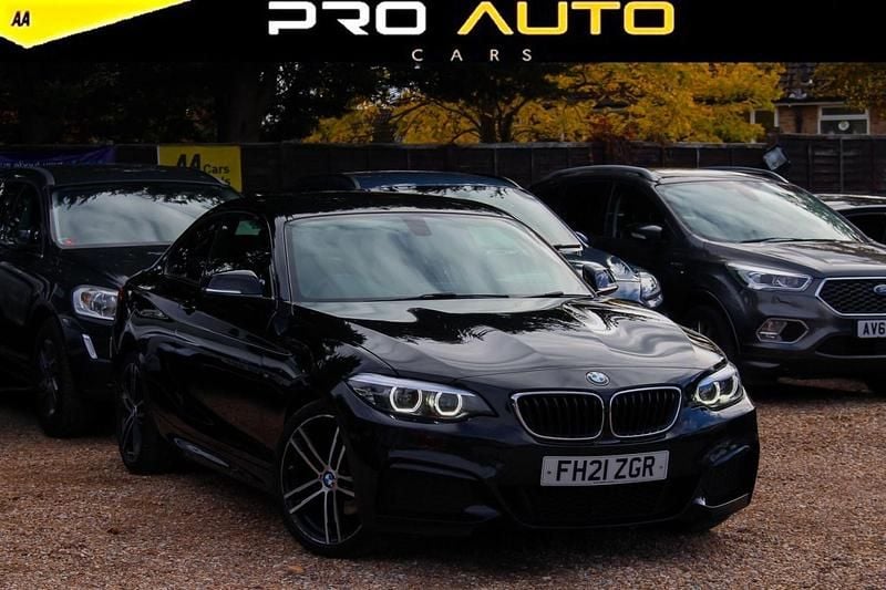 Black Used 2021 BMW 218 M Sport Coupe | £14,800 (Fair price) - Image 1/4