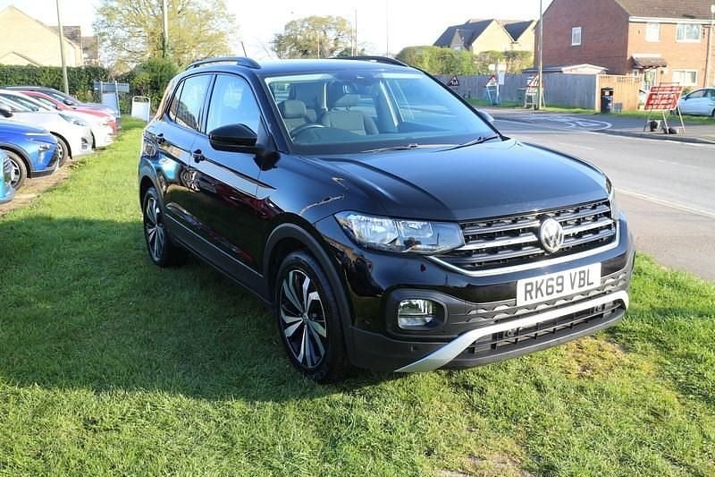 Used VW T-Cross SE 115 HP (84 kW) 2019 Black SUV