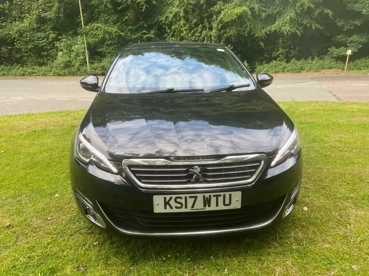 Used Peugeot 308 GT-line 150 HP (110 kW) 2017 Black Hatchback
