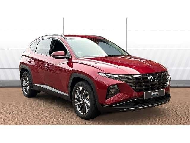Red Used 2021 Hyundai Tucson Premium SUV | £16,116 (Fair price) - Image 1/4