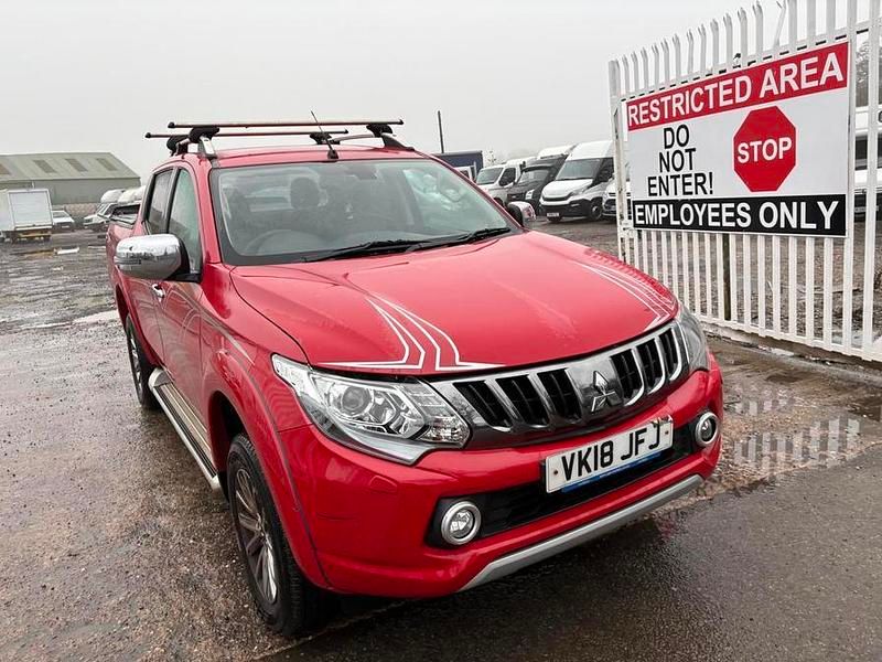 Red Used 2018 Mitsubishi L200 Warrior Pickup | £8,995 (Super price) - Image 1/4