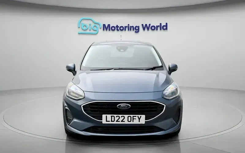 Used Ford Fiesta Trend 101 HP (74 kW) 2022 Blue Hatchback