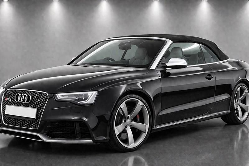 Used Audi RS5 Comfort 450 HP (330 kW) 2014 Black Cabriolet