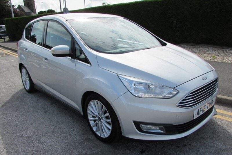 Silver Used 2016 Ford C-MAX Titanium MPV | £5,695 (Good price) - Image 1/1