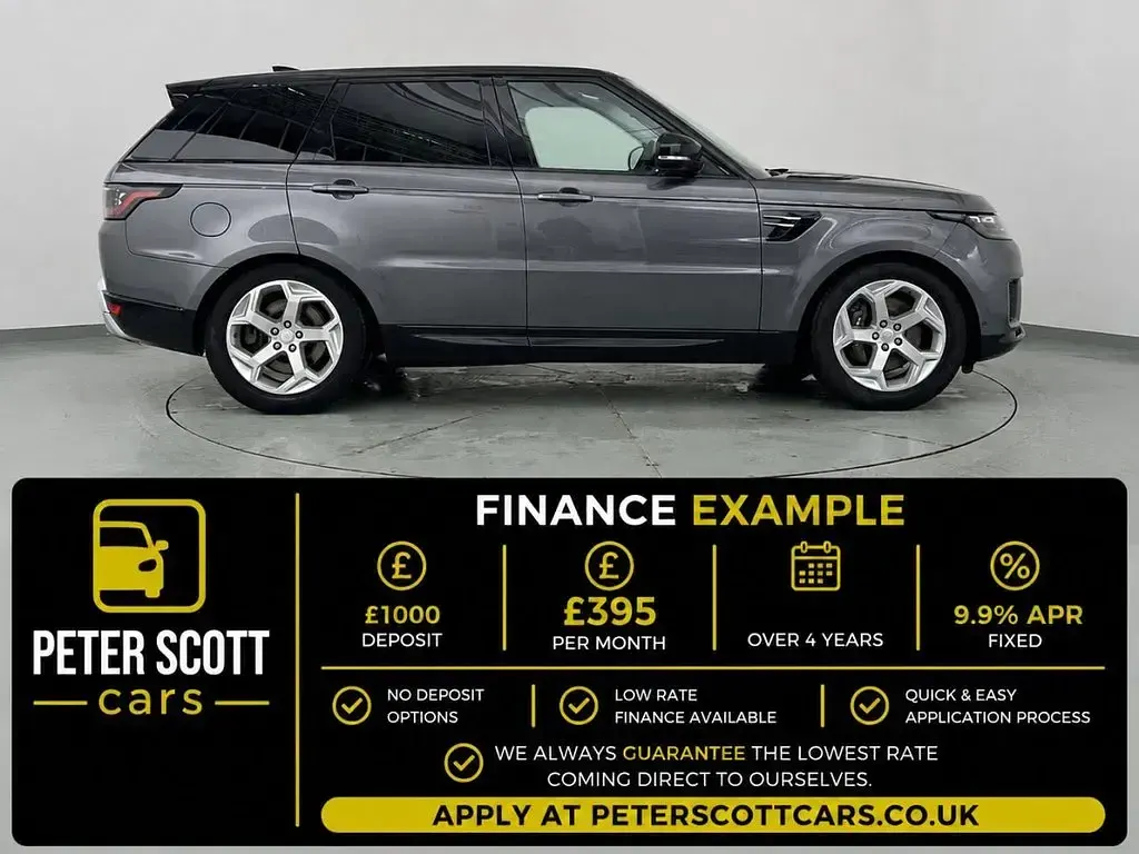 Used Land Rover Range Rover Sport HSE 404 HP (297 kW) 2018 Grey SUV