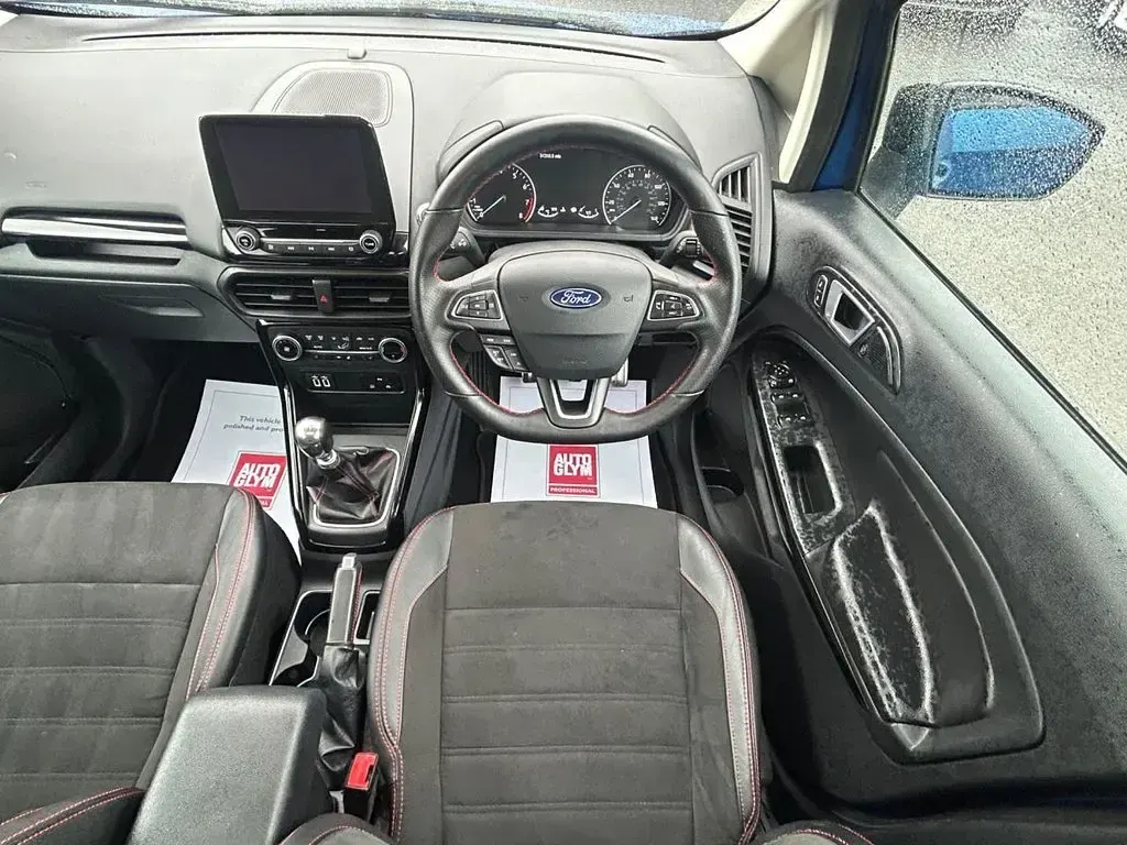 Used Ford Ecosport ST-Line 125 HP (91 kW) 2018 Blue SUV
