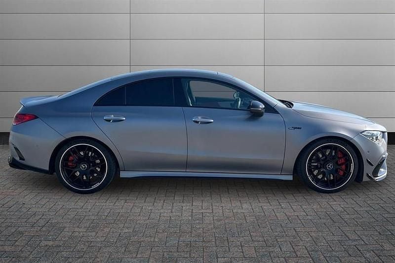 Used Mercedes CLA45 AMG 421 HP (309 kW) 2023 Mountain grey Sedan