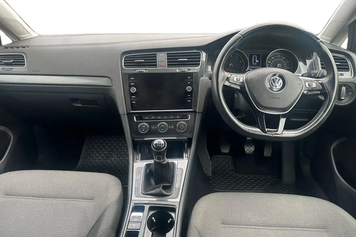 Used VW Golf VII Edition 115 HP (84 kW) 2019 Black Hatchback