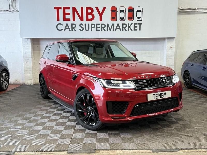 Red Used 2019 Land Rover Range Rover Sport HSE Dynamic SUV | £16,795 - Image 1/1