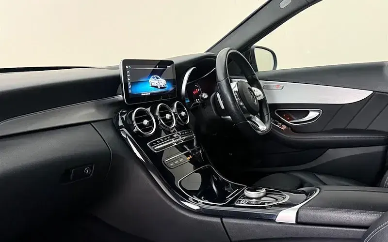 Used Mercedes C220 AMG line 194 HP (142 kW) 2019 Black Sedan