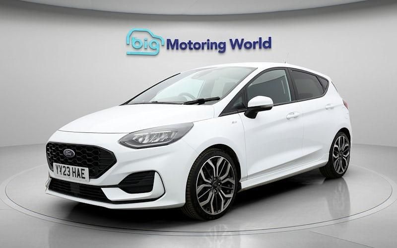 Used Ford Fiesta ST-Line X 101 HP (74 kW) 2023 White Hatchback
