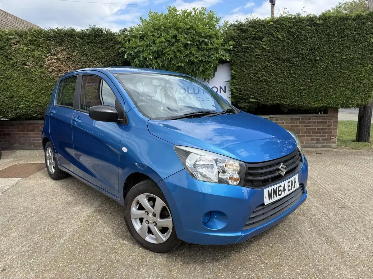 Used Suzuki Celerio SZ3 68 HP (50 kW) 2015 Blue Hatchback