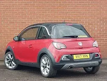 Used Vauxhall Adam Rocks 87 HP (63 kW) 2017 Red Hatchback