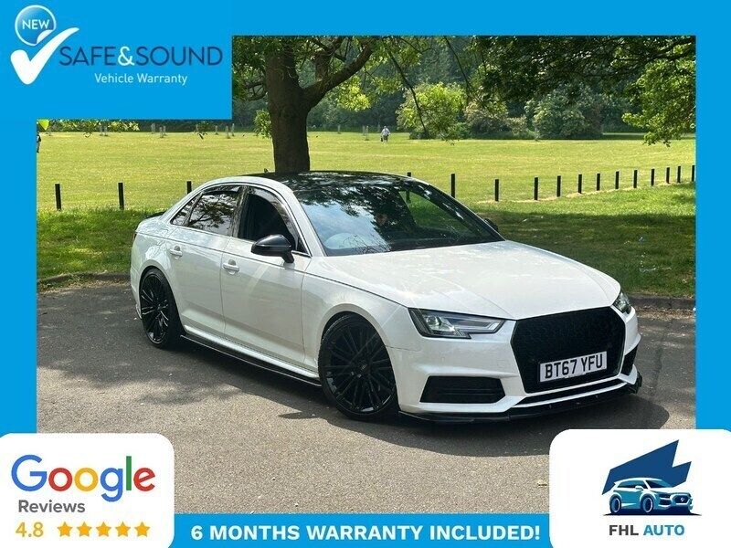 Red Used 2017 Audi A4 S-Line Sedan | £11,495 (Fair price) - Image 1/4