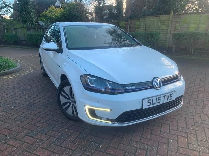 Used VW e-Golf 2015 White Hatchback