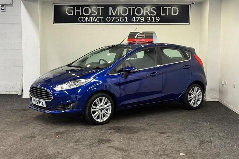 Blue Used 2015 Ford Fiesta Zetec Hatchback | £4,595 (Good price) - Image 1/1