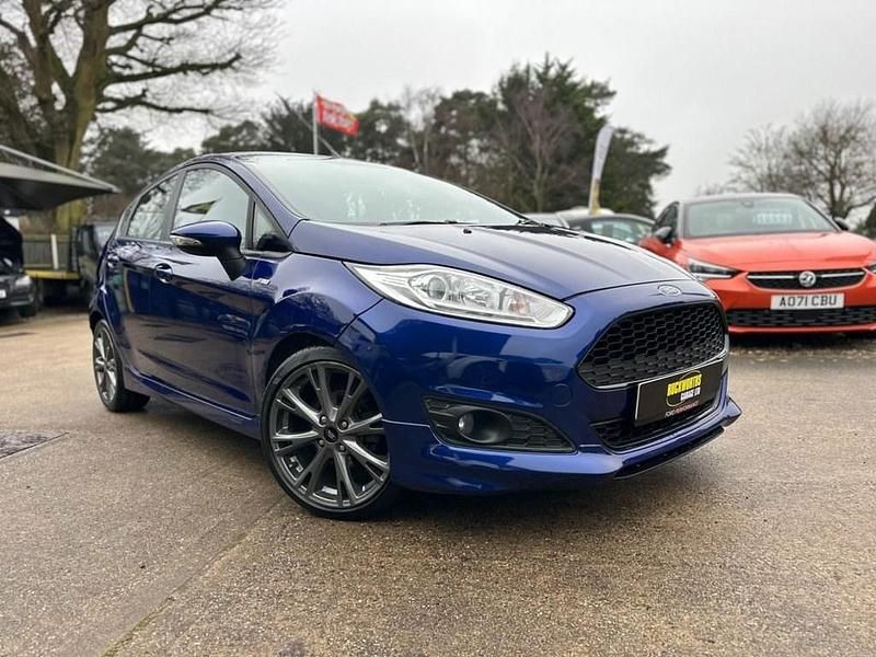 Used Ford Fiesta ST-Line 140 HP (102 kW) 2017 Blue Hatchback