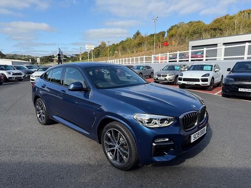 Used BMW X4 Sport Line 326 HP (239 kW) 2019 Blue SUV