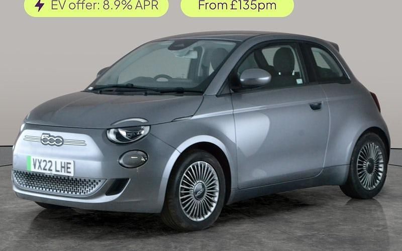 Used Fiat 500e Icon 86 kW (118 HP) 2022 Grey Hatchback